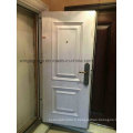 Europ Brown Color Popular Security Steel Metal Door (WS-52)